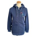 Sweatjacke Navy Logo