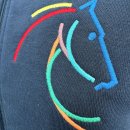 Sweatjacke Navy Logo