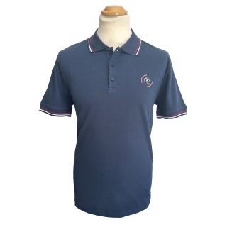 Polo Navy Bordeaux