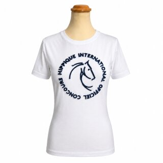 T-Shirt White Navy