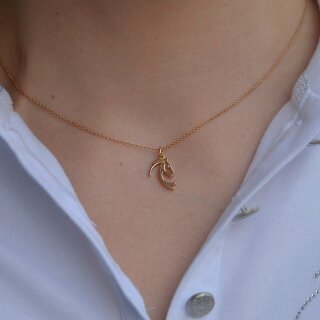 Small Pendant roségold with diamond