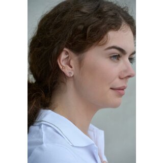 Earring whitegold