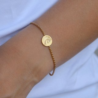 Bracelet roségold with brillant