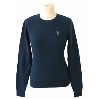 Knit Sweater Navy Color