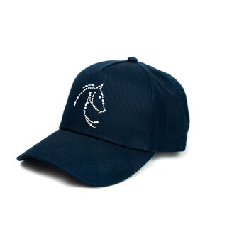 Cap navy Pearls