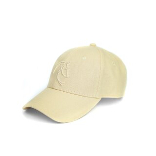 Cap linen beige